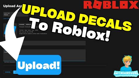 roblox image upload|upload a decal to roblox.